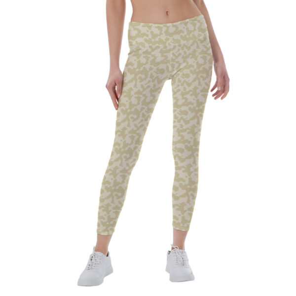 Desert Camouflage Women's Yoga Leggings